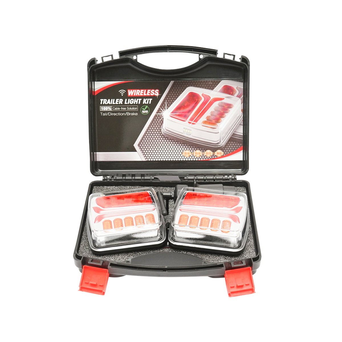 Set lampi remorca led 12-24V cu magnet si control wireless Breckner Germany